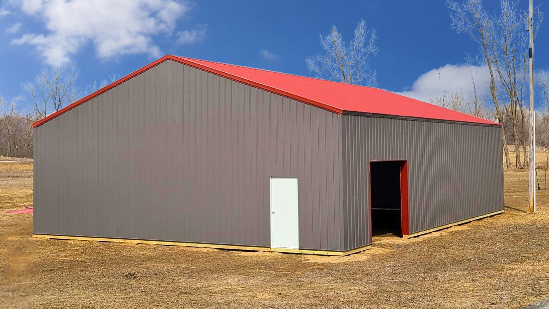 Jaguar Buildings -Pole Barn (1920 x 1080 px) - Lake County, Hobart, IN, United States