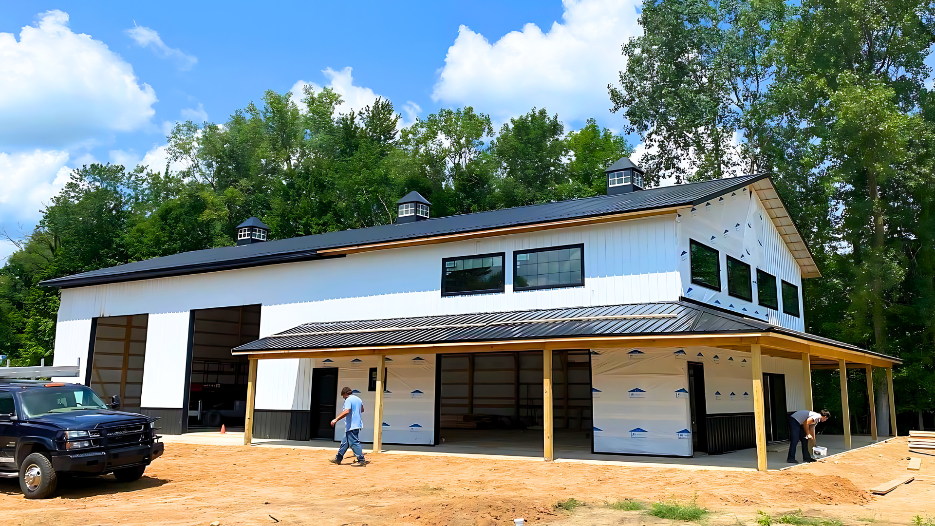 Jaguar Buildings - Pole Barn Home (1920 x 1080 px) - Edwardsburg, MI, United States