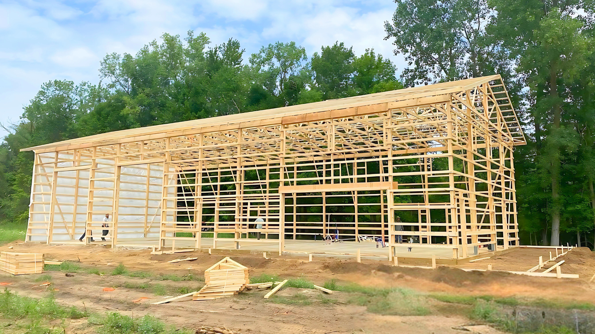 Jaguar Buildings - Pole Barn Home (1920 x 1080 px) - Edwardsburg, MI, United States