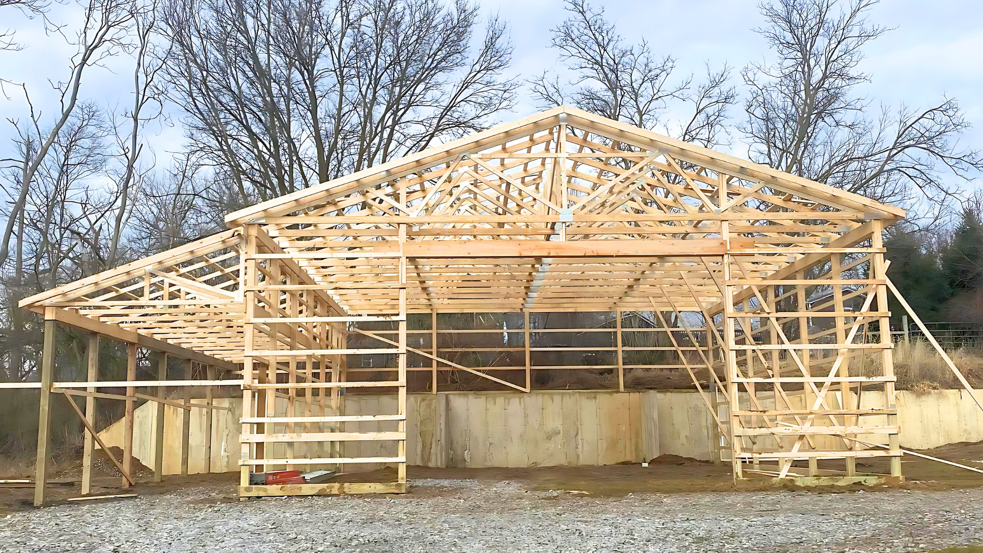 Jaguar Buildings - Pole Barn (1920 x 1080 px) - Wolcottville, IN, United States