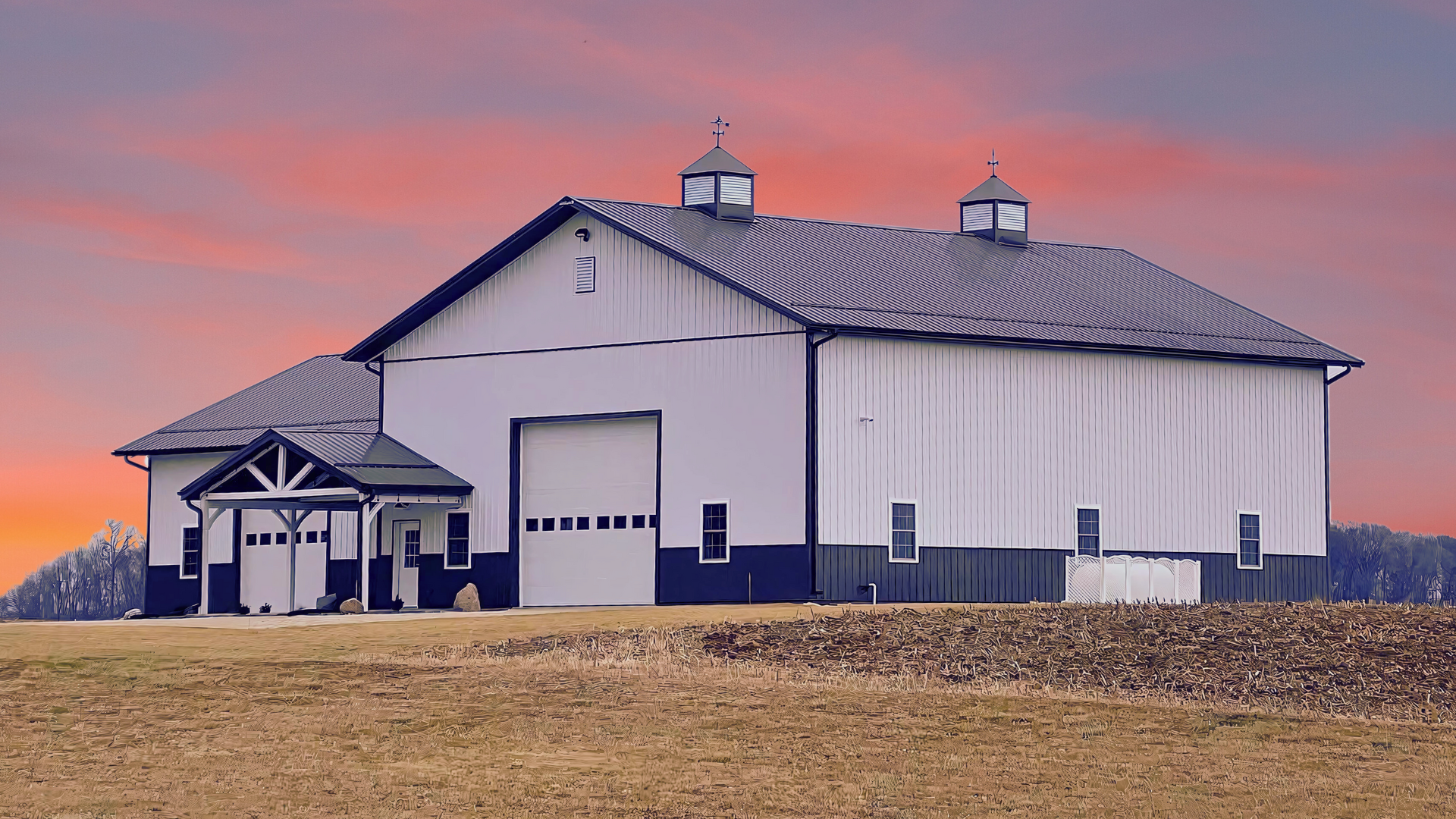 Jaguar Buildings - Pole Barn Home (1920 x 1080 px) - Columbia City, IN, United States